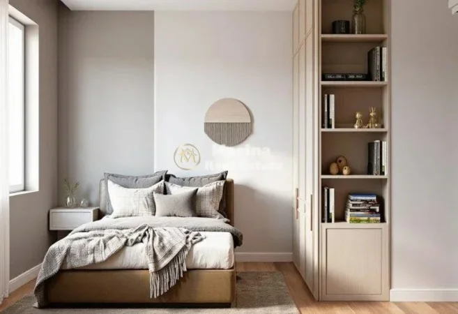 Tirane, jepet me qera apartament 1+1 Kati 8, 45 m² 590 € (Ali Demi, Rezidenca Kadiu)