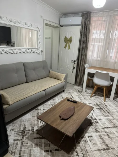 Tirane, jepet me qera apartament 1+1 Kati 1, 60 m² 500 € (Rruga e Dibres)