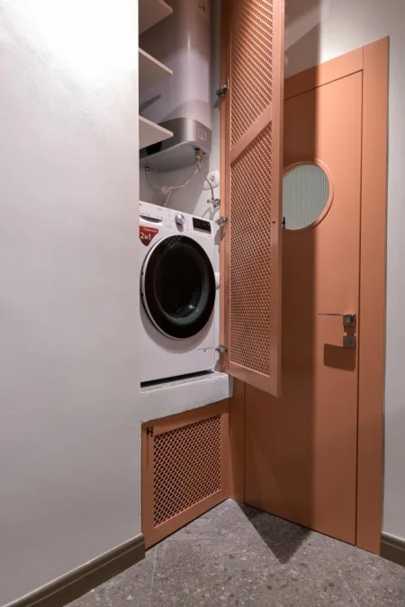 Tirane, jepet me qera apartament 1+1+ 1 POST PARKIMI Ballkon Kati 7, 75 m² 1.150 € (Garden Building)