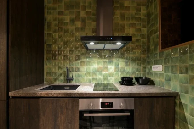 Tirane, jepet me qera apartament 1+1+ 1 POST PARKIMI Ballkon Kati 7, 75 m² 1.150 € (Garden Building)