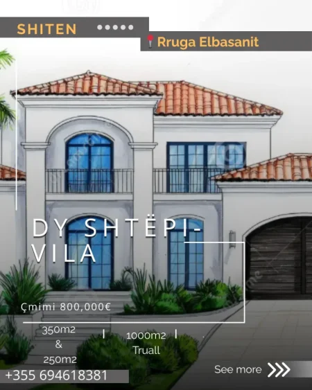 Tirane, shitet 3+1+Aneks+Ballkon Kati 0, 1.000 m² 900.000 € (Rruga Elbasanit)