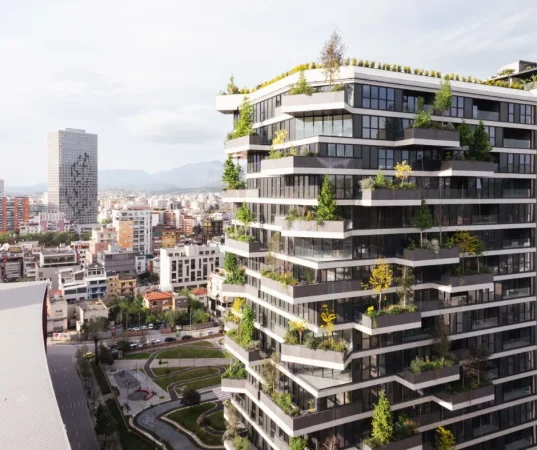 Tirane, shes apartament 3+1+Ballkon Kati 10, 170 m² 813.000 € (Vertical Forest)