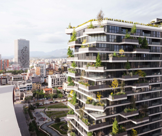 Tirane, shes apartament 3+1+Ballkon Kati 10, 170 m² 813.000 € (Vertical Forest)