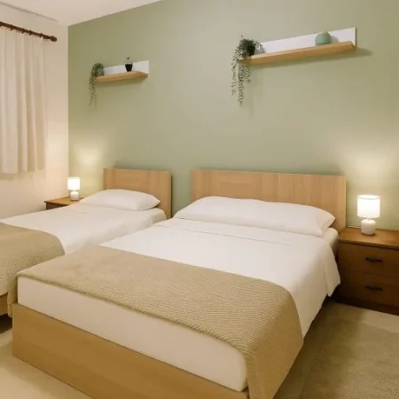 Tirane, jepet me qera apartament 2+1 Kati 2, 70 m² 640 € (qender , sheshi skenderbej)