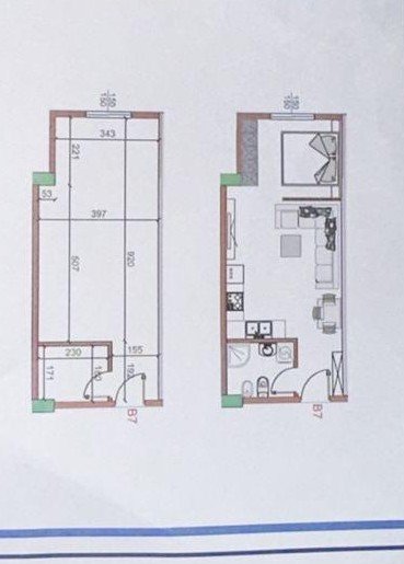 Durres, shitet 1+1 Kati 4, 43 m² 51.120 € (Golem)
