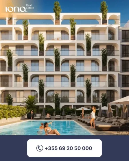 Golem, DRAGOTI 2 RESIDENCE, shitet apartament 1+1 , 56 m² (300 m larg detit)