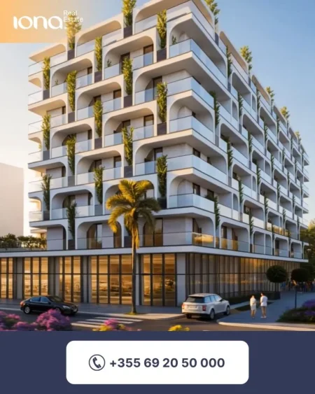 Golem, DRAGOTI 2 RESIDENCE, shitet apartament 1+1 , 56 m² (300 m larg detit)