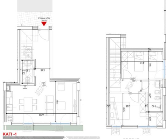 Tirane, shes apartament duplex Dublex Kati 0, 94 m² 278.663 € (Liqeni Farkes)