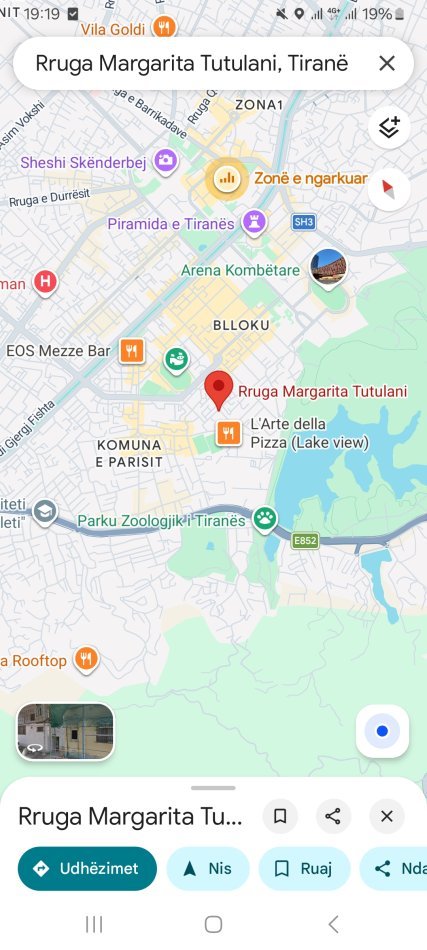 Tirane, jepet me qera apartament 3+1+Aneks+Ballkon Kati 5, 119 m² 60.000 lek(Rruga Margarita Tutolani Qëndër/Sheshi Wilson)