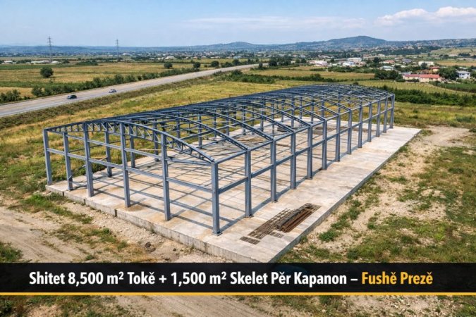 Tirane, shes truall , 8.500 m² 600.000 € 