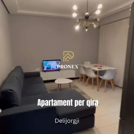 Tirane, jepet me qera apartament 1+1 Kati 4, 73 m² 650 € (Delijorgji)