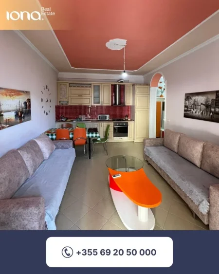 Golem, shitet apartament 1+1+Ballkon Kati 2, 63 m² (50m Distanc Nga Deti)