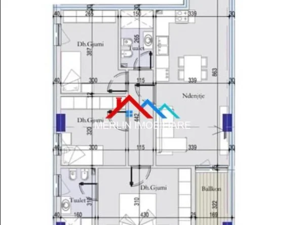 Tirane, shitet apartament Kati 7, 125 m² 352.000 € (RRUGA DRAGO SILIQI,RRUGA E ELBASANIT)