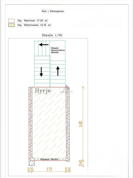 Tirane, jepet me qera ambjent biznesi Kati 2, 450 m² 6.000 € 