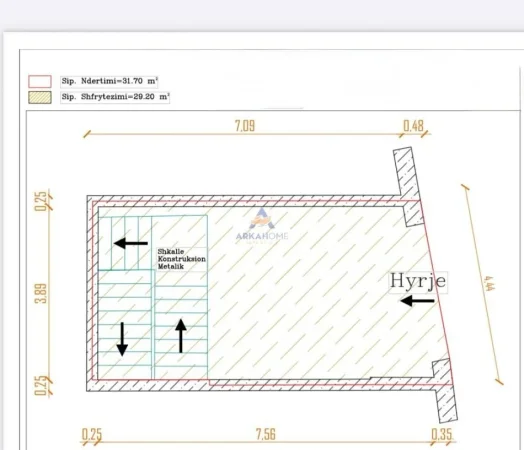 Tirane, jepet me qera ambjent biznesi Kati 2, 450 m² 6.000 € 