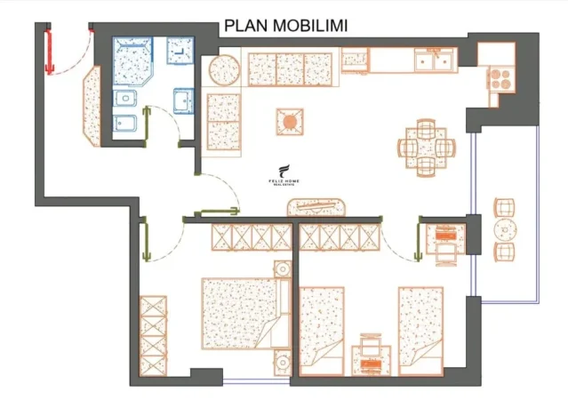 Tirane, jepet me qera zyre Kati 4, 95 m² 60.000 € (LIQENI I THATE)