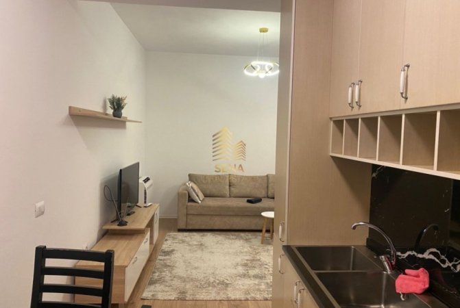 Tirane, jepet me qera apartament 1+1+Ballkon Kati 6, 66 m² 400 € (Ali Demi, Rezidenca Mangalem)
