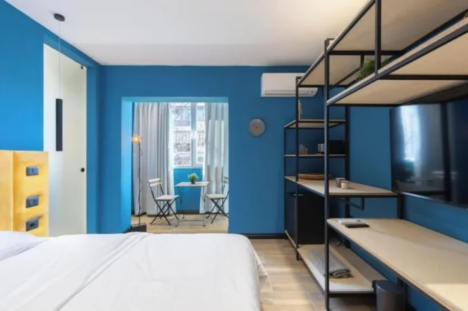 Tirane, jepet me qera 4 garsonier Kati 5, 140 m² 2.000 € (BLLOK)