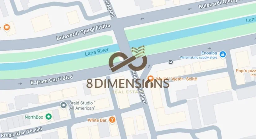 Tirane, shitet dyqan Kati 0, 42 m² 135.000 € (ish stacioni i fundit i tiranes se re)