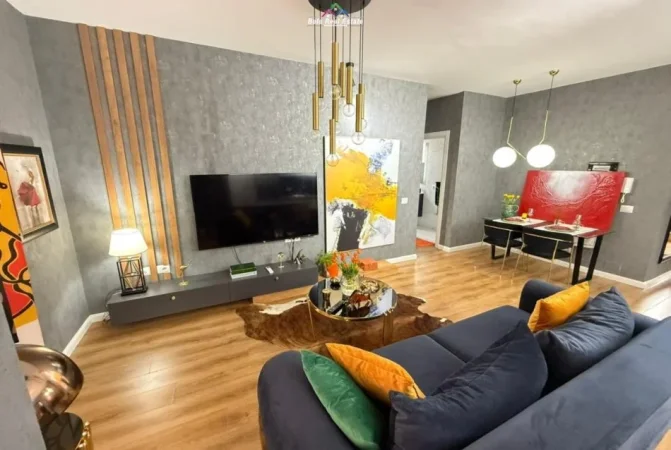 Tirane, jepet me qera apartament 1+1 Kati 6, 77 m² 850 € (rruga sander prosi)