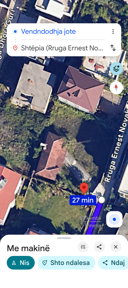 Tirane, truall , 550 m² (Rruga Kodra e Priftit , Rr Marije Kraja)