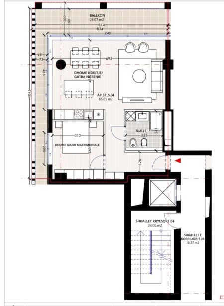 SHITET: 1+1 (+1 Post Parkimi) 📍(Vlora Marina - VIJE E PARE🔥🔥🔥) 430,000Euro | 102.18m2