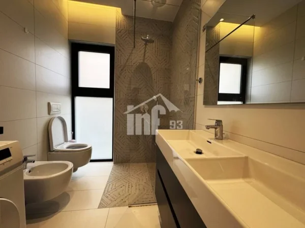 Tirane, jepet me qera apartament 2+1 Kati 0, 109 m² 1.400 € (“O2 RESIDENCE”, LIQENI I FARKES)