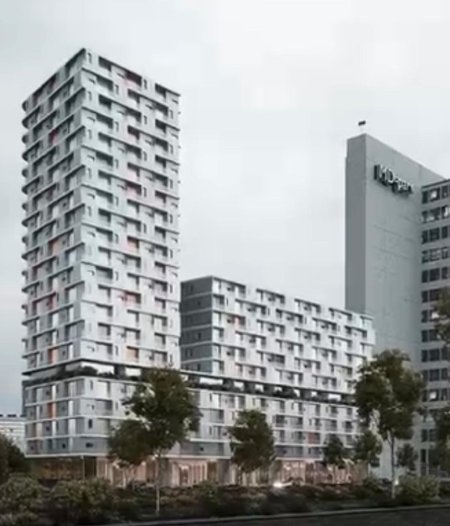 Tirane, shitet apartament 1+1+Ballkon Kati 12, 62 m² (ASTIR)