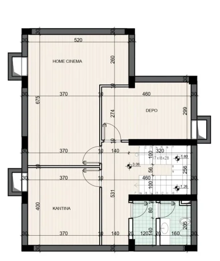 Tirane, shitet Vile 3 Katshe Kati 3, 462 m² 75.000.000 € (SAUK)