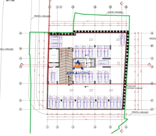 Tirane, shitet garazh | post parkimi Kati -2, 6 m² 