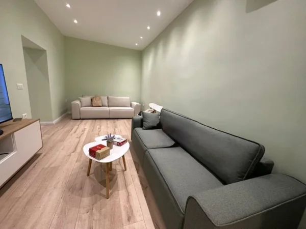 Tirane, jepet me qera apartament 1+1 Kati 1, 53 m² 750 € (Ish Blloku)