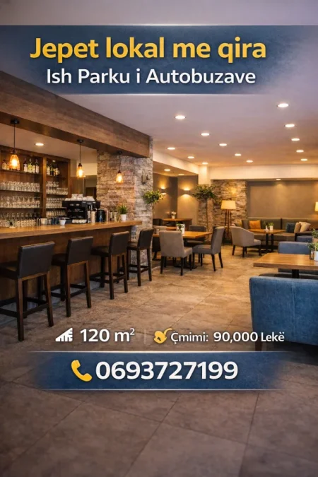 Tirane, jepet me qera lokal Kati 0, 120 m² 90.000 € 