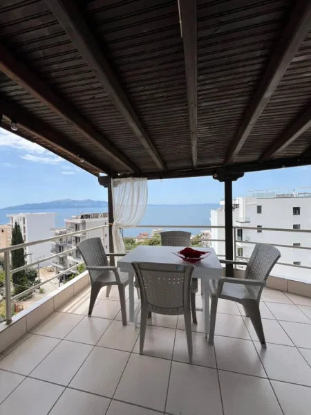 SHITET APARTAMENT 2+1+VERANDE ME PAMJE DETI , SARANDE