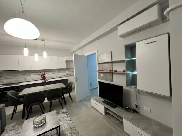 Tirane, jepet me qera apartament 1+1+Ballkon Kati 4, 70 m² 600 € (Rruga e Ullishtes,Liqeni i Thate)