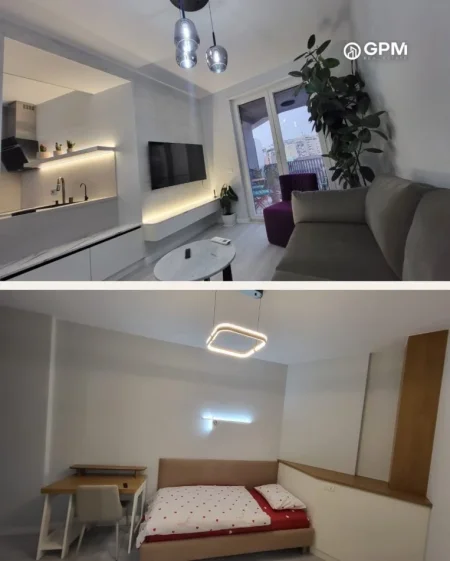 🏙 2+1 me qira – Qendër Tiranë | 9-Katëshet ,Kati 5, 83 m²