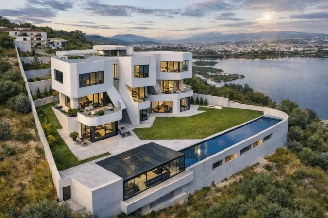 Tirane, shitet Vile 5+1+Aneks+Ballkon , 2.600 m² 6.000.000 € (Liqeni Thate)