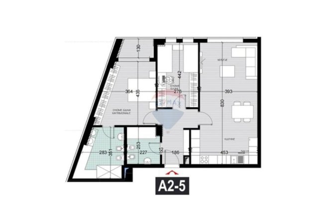 Tirane, shitet apartament 2+1 , 126 m² 155.000 € (Paskuqan, Tiranë)