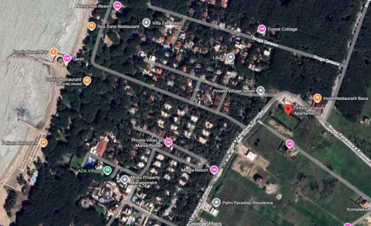 Qerret, shes apartament 1+1+Aneks+Ballkon Kati 1, 70 m² (Rruga e Fshatrave Turistike)