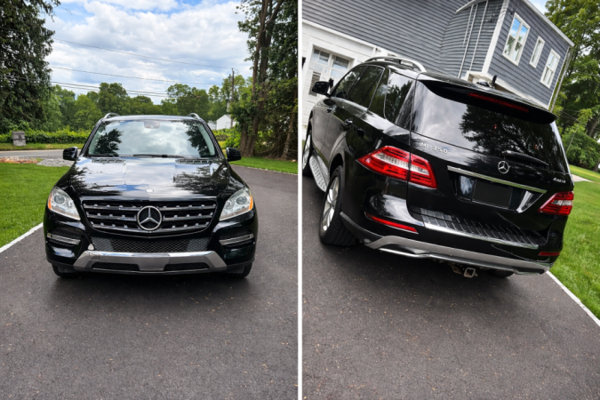 Korce, shitet SUV ML 350 Benzin, e zeze automatik Klima 130 km 21.000 €