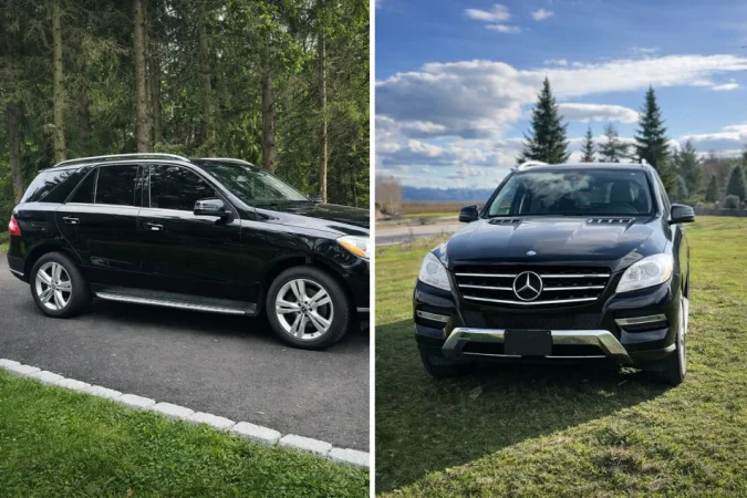 Korce, shitet SUV ML 350 Benzin, e zeze automatik Klima 130 km 21.000 €