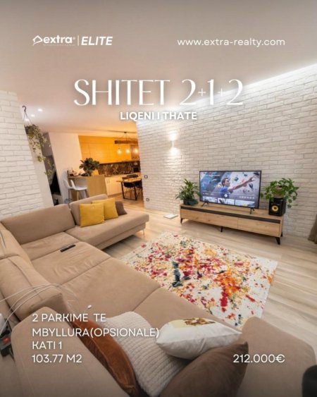 Tirane, shitet apartament 2+1+Ballkon Kati 1, 104 m² 212.000 € (Liqeni I Thate)