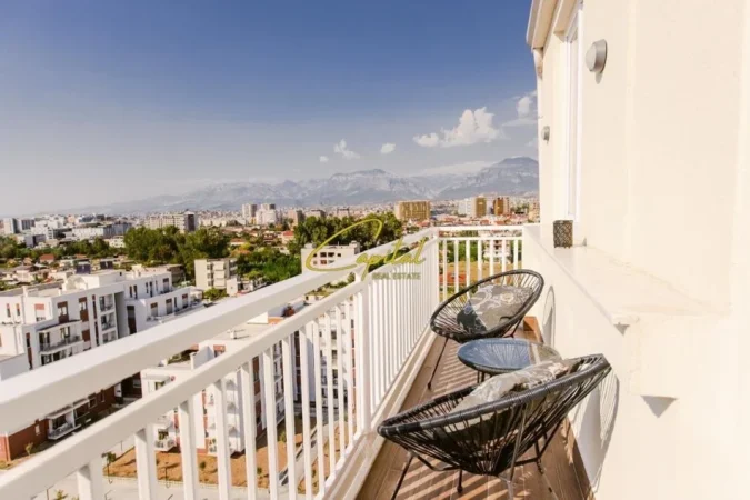 Tirane, jepet me qera apartament 1+1 Kati 9, 75 m² 600 € (ASTIR)