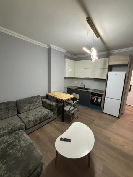 Tirane, jepet me qera apartament 1+1 Kati 4, 400 € (Rruga Loni Ligori)