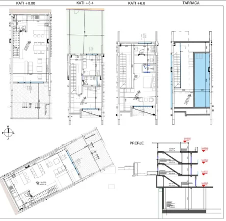 Tirane, shes Vile 3+1 Kati 0, 199 m² 386.081 € (Liqeni Farkes)