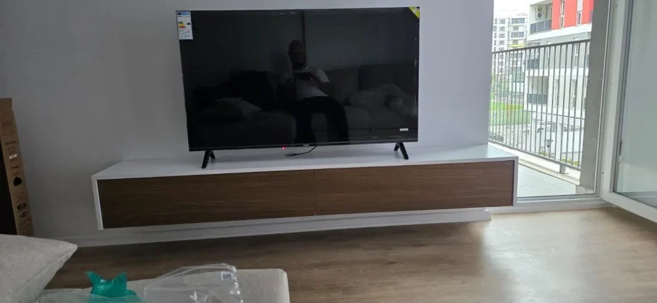 Tirane, jepet me qera apartament 2+1+post parkimi Kati 2, 70 m² 500 € (Univers City prane Qtu)