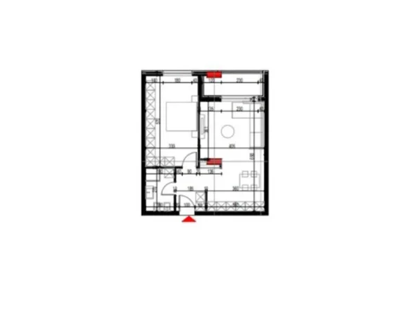Tirane, shitet apartament 1+1 Kati 1, 79 m² 74.974 € (Residenca Platinum 2,)