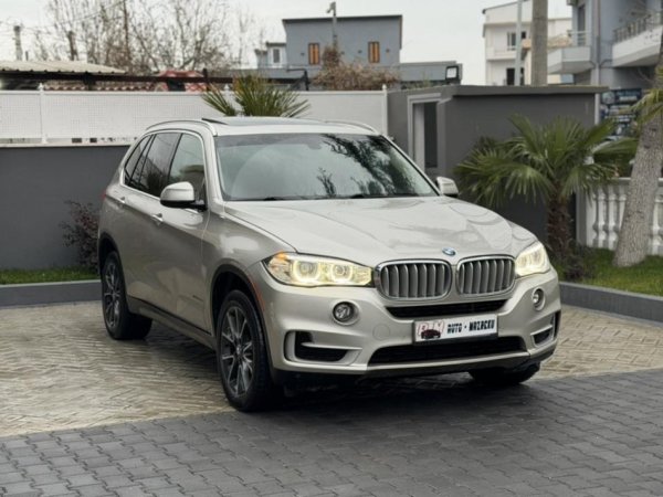 Fier, shes makine BMW X5-3.5d Diesel (PA TAKS LLUKSI)-2015-X-DRIVER-PANORAMA-NDERROHET Nafte, bezhë automatik Klima 186.000 km 14.500 €