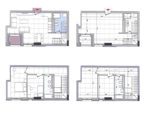 Tirane, shitet apartament duplex 2+1+Ballkon , 132 m² (Tirana Konstruksion 2, Bulevardi i Ri)