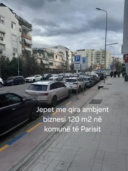 Tirane, jepet me qera ambjent biznesi , 120 m² 1.700 € (Komune e parisit kika 2)