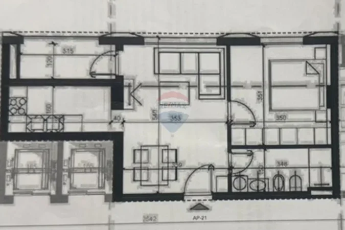 Tirane, shitet apartament 1+1 , 65 m² 
